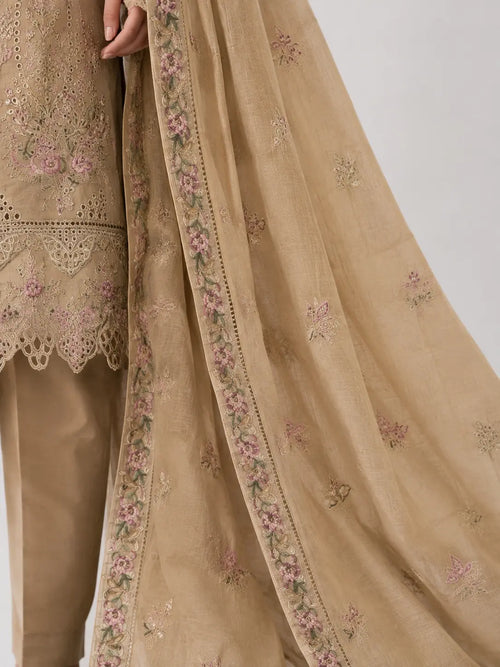 3 Piece - Embroidered Lawn Suit