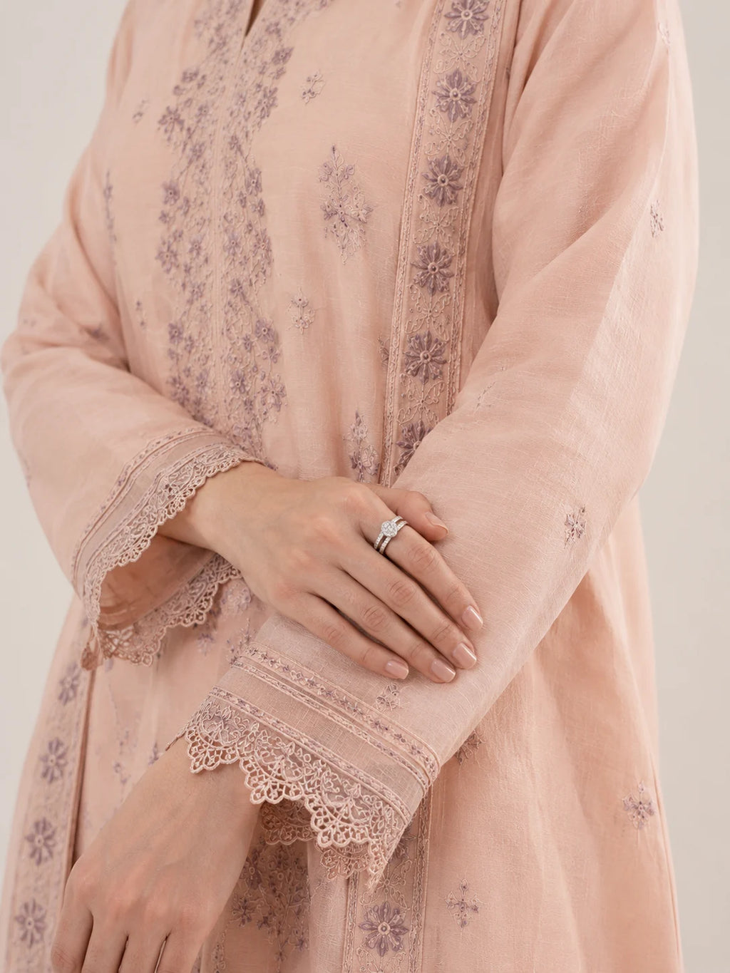 3 Piece - Embroidered Lawn Suit