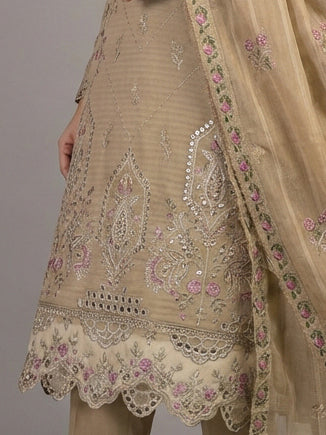3 Piece - Embroidered Lawn Suit