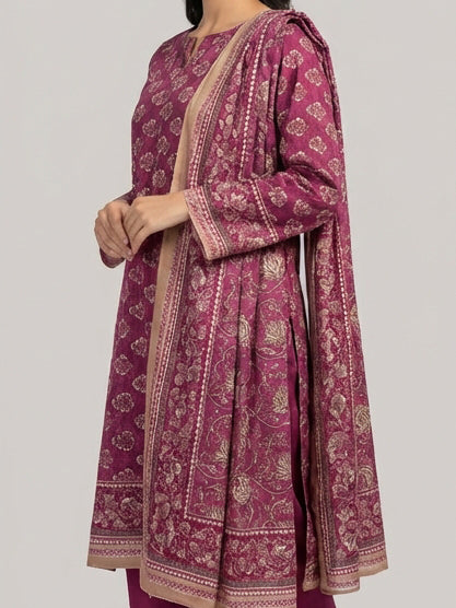 3 Piece - Printed Lawn Suit