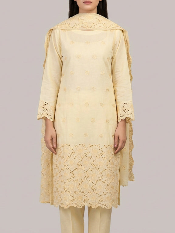 Embroidered Lawn 3 Piece