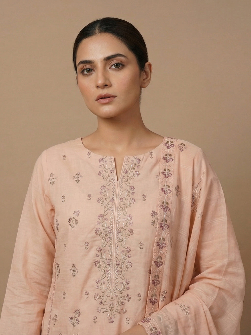 3 Piece - Embroidered Lawn Suit
