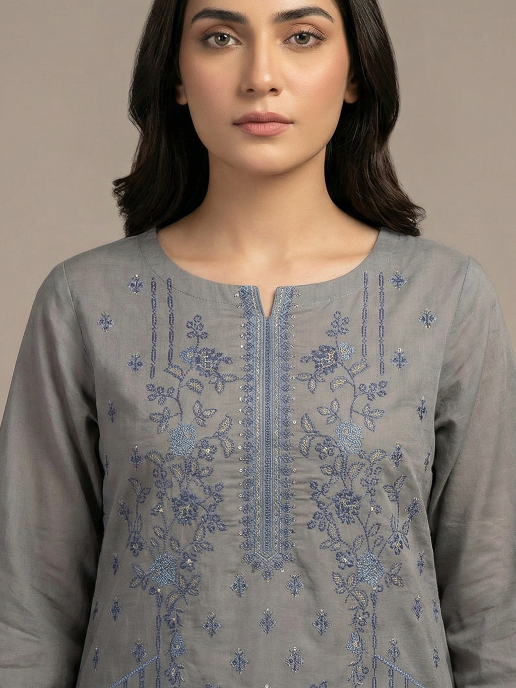 3 Piece - Embroidered Lawn Suit
