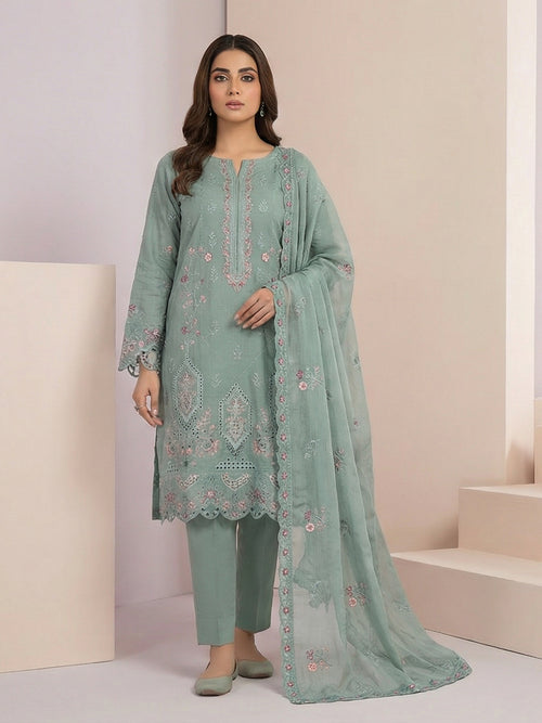 3 Piece - Embroidered Lawn Suit
