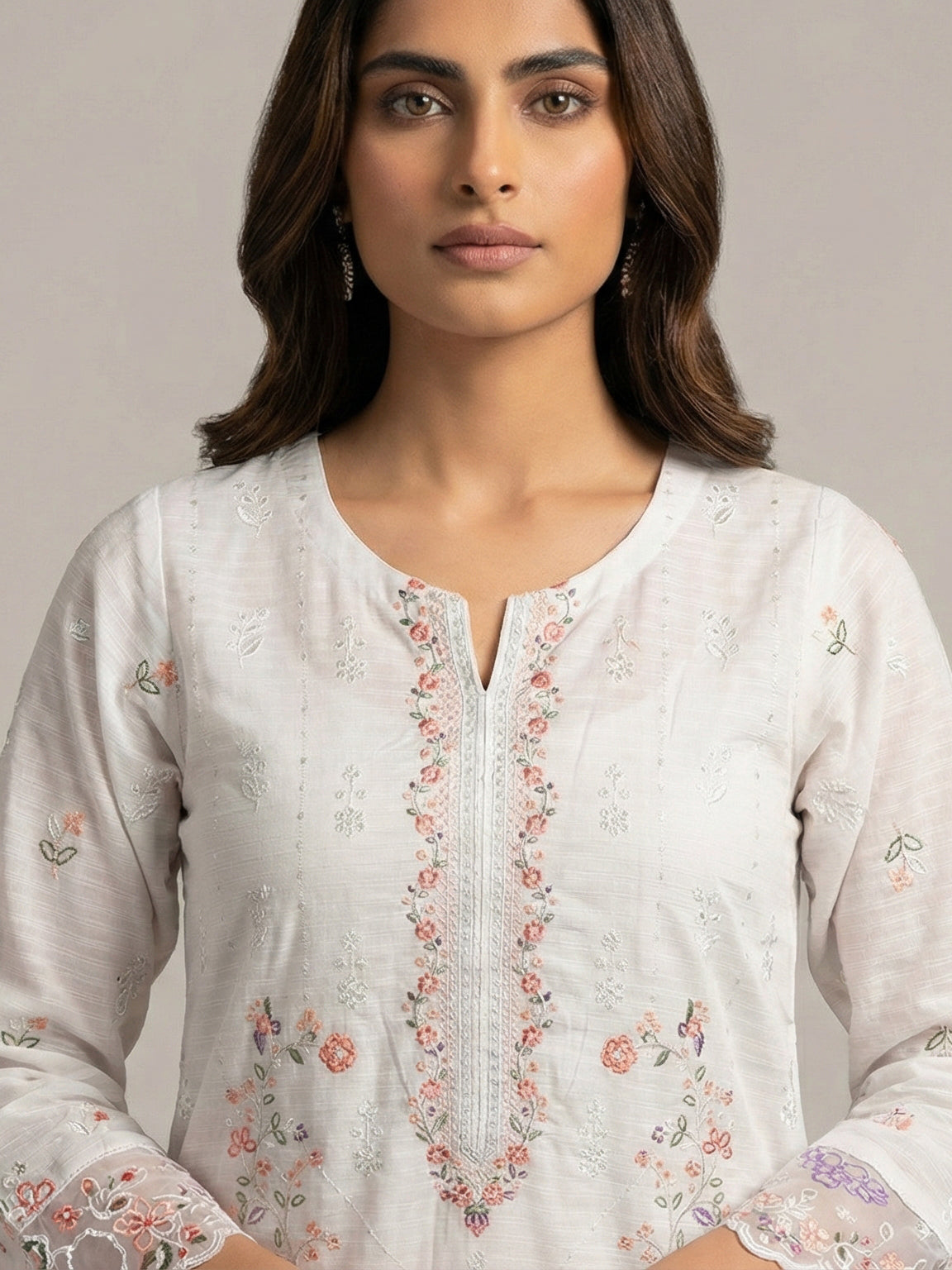 3 Piece - Embroidered Lawn Suit