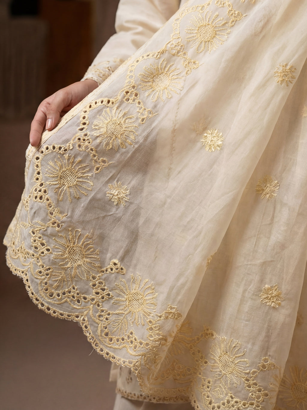 Embroidered Lawn 3 Piece
