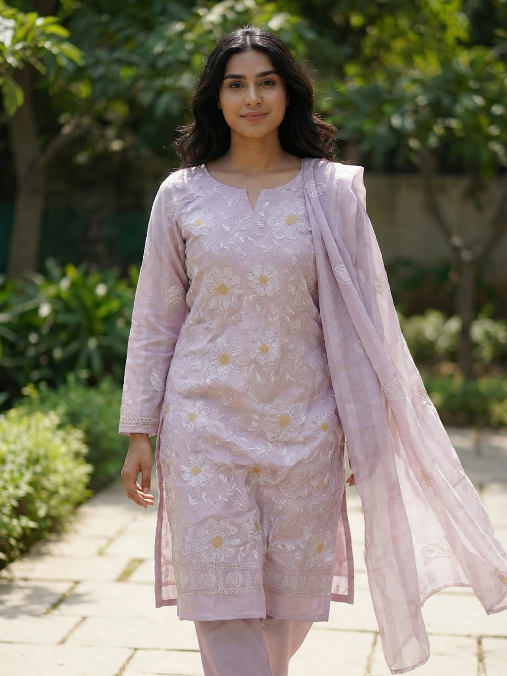 3 Piece - Embroidered Lawn Suit