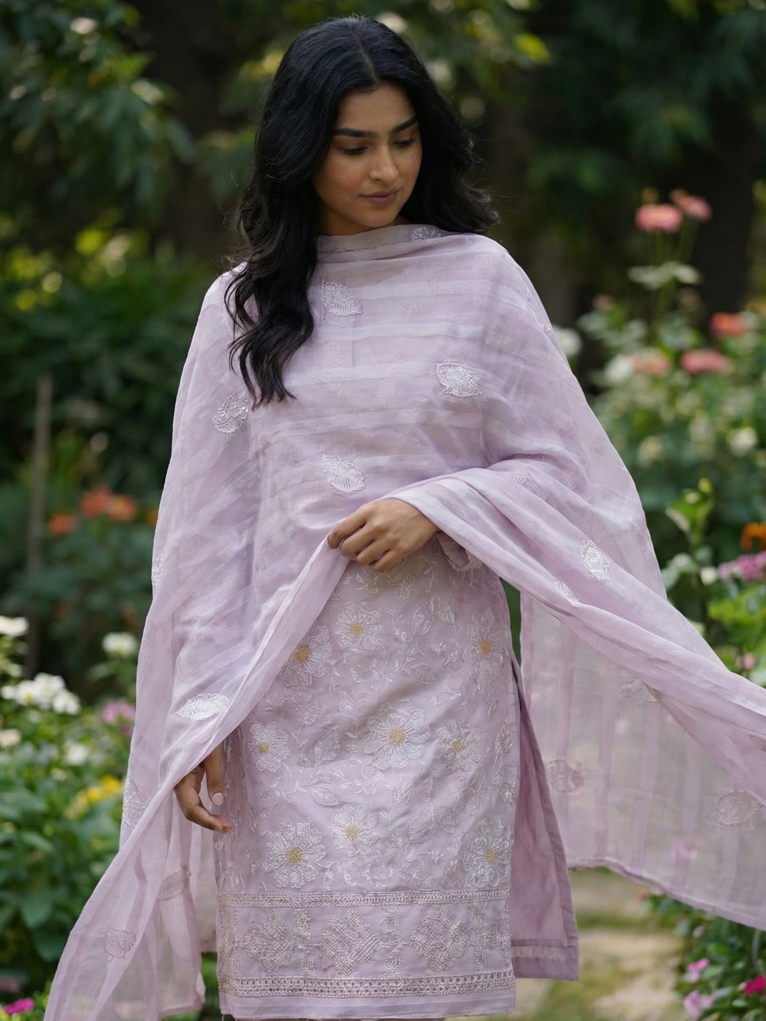 3 Piece - Embroidered Lawn Suit