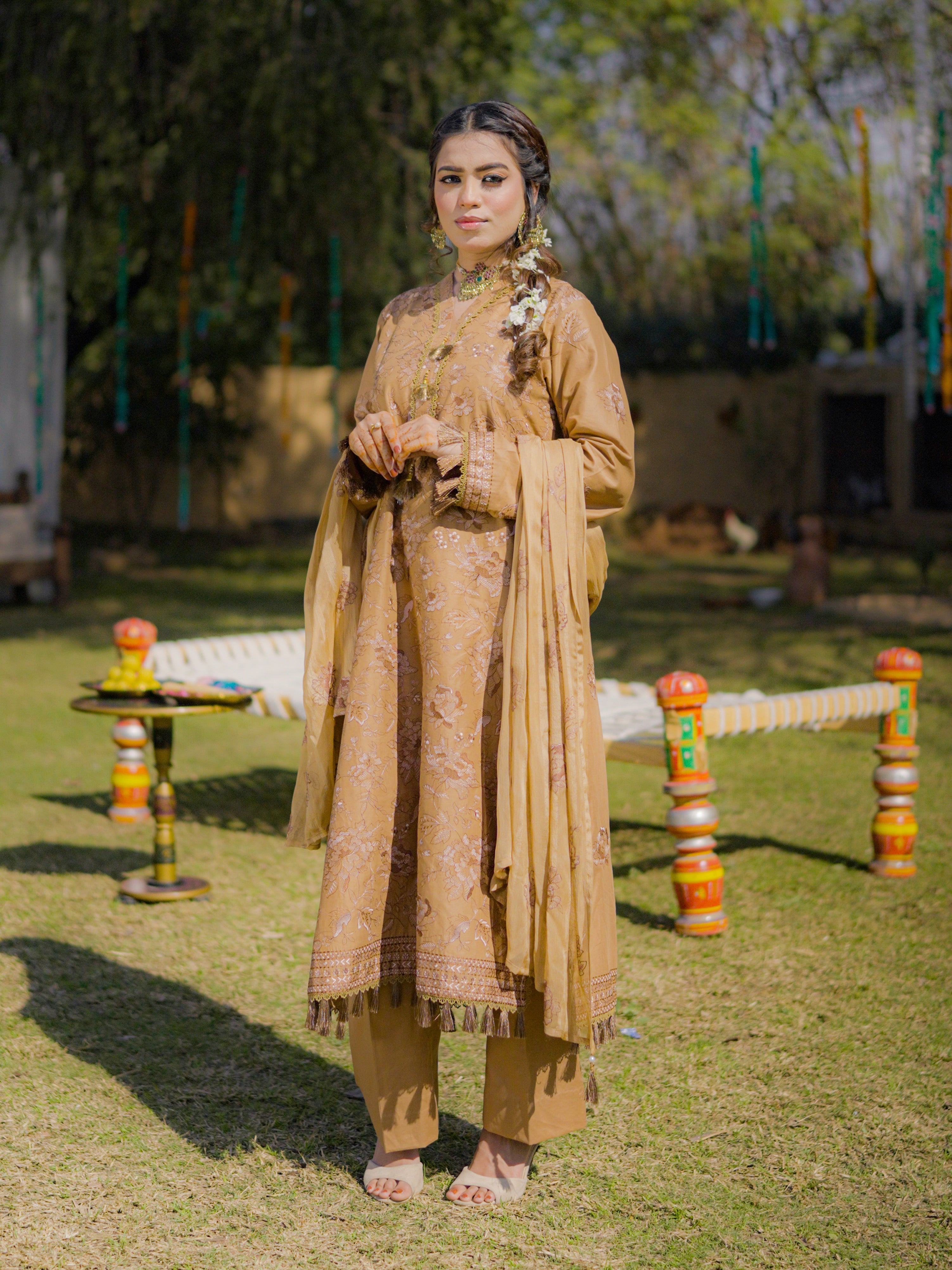 3 Piece - Embroidered Lawn Suit
