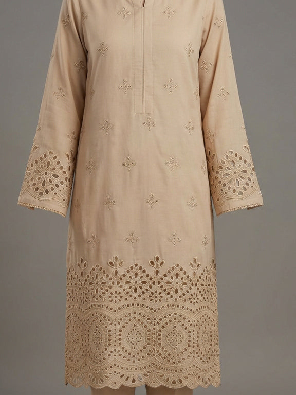 3 Piece - Embroidered Lawn Suit