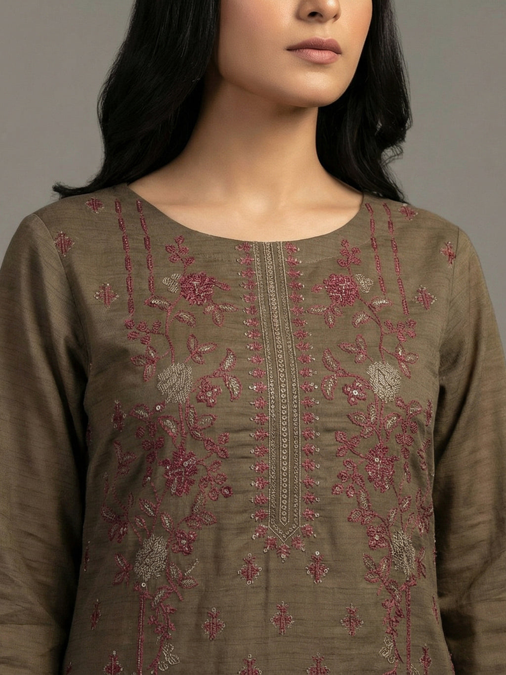 3 Piece - Embroidered Lawn Suit