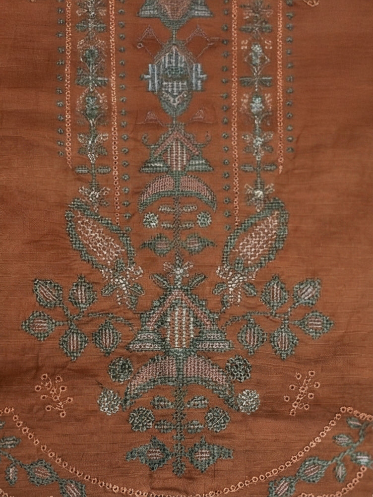 3 Piece - Embroidered Lawn Suit