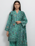 3 Piece - Printed Lawn Suit