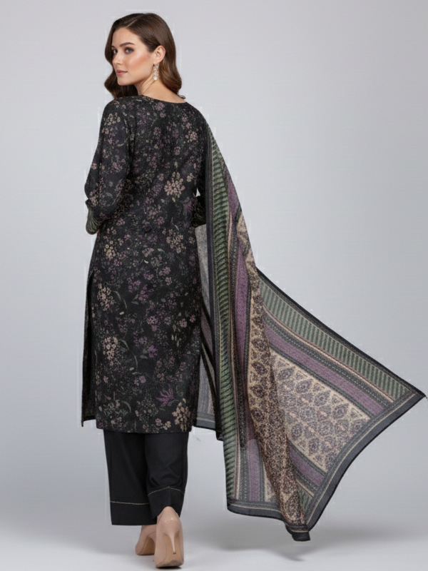 3 Piece - Printed Lawn Suit