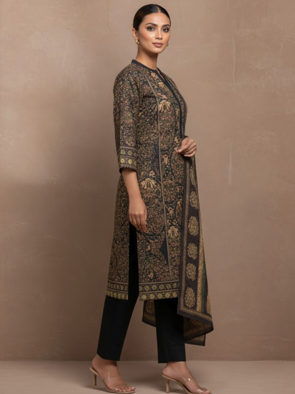 3 Piece - Printed Lawn Suit