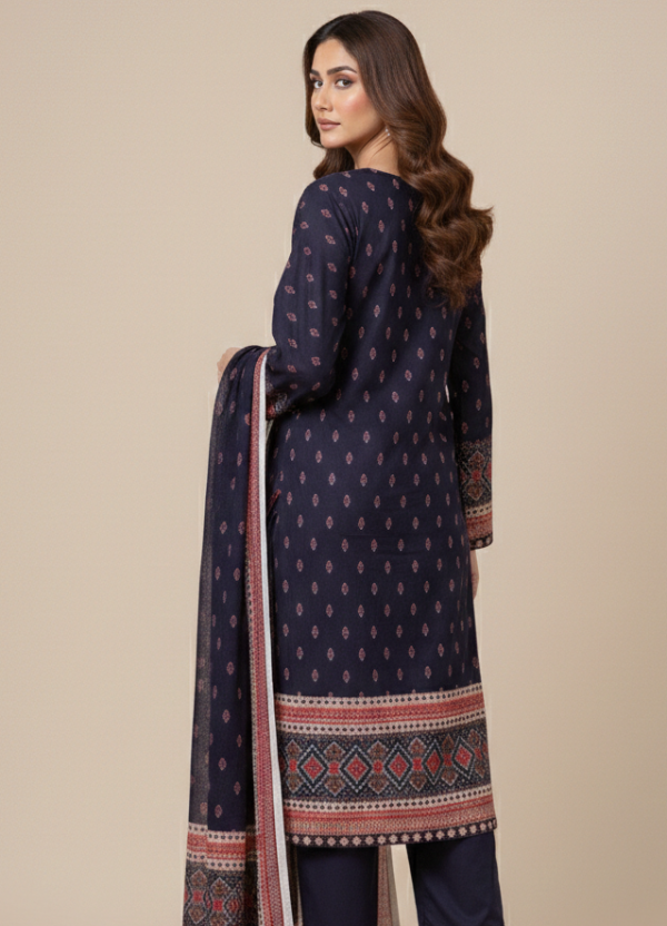 3 Piece - Printed Lawn Suit