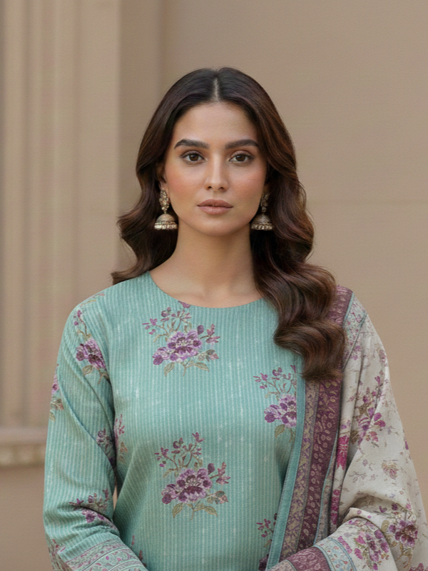 3 Piece - Printed Lawn Suit