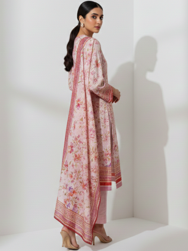 3 Piece - Printed Lawn Suit