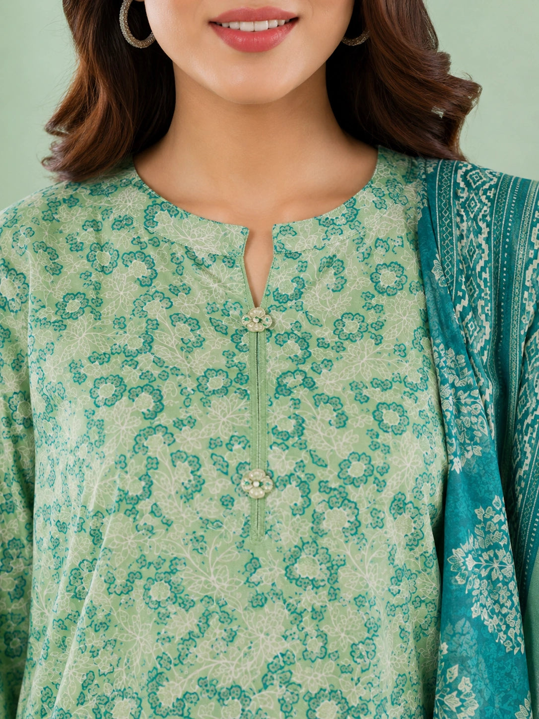3 Piece - Printed Lawn Suit