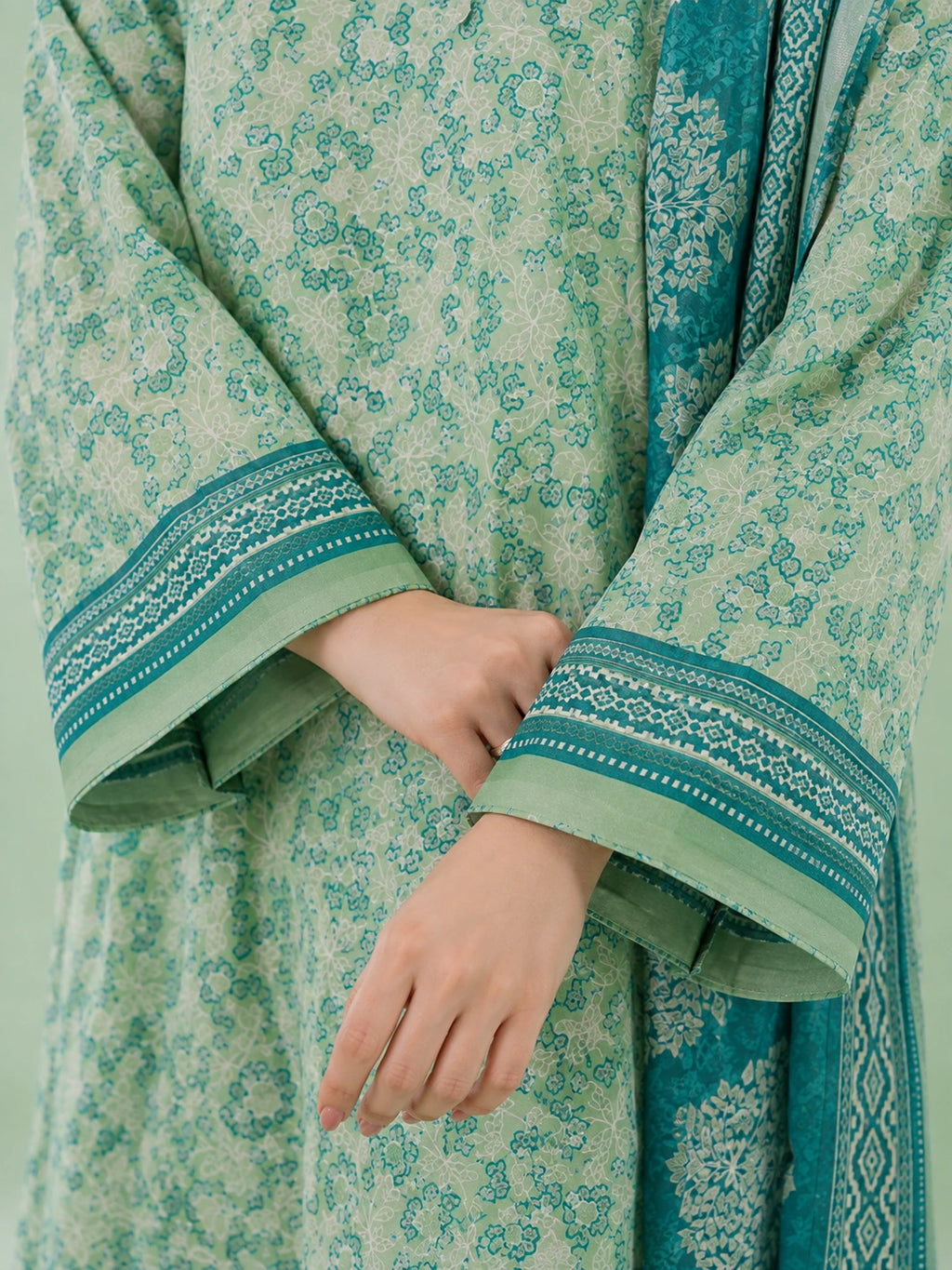 3 Piece - Printed Lawn Suit