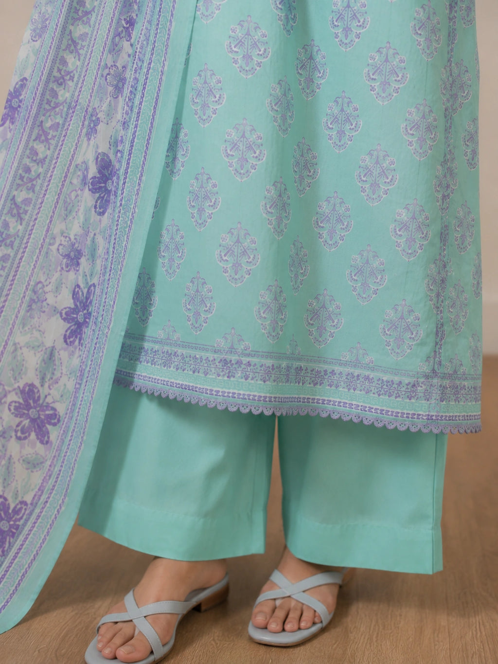 3 Piece - Printed Lawn Suit