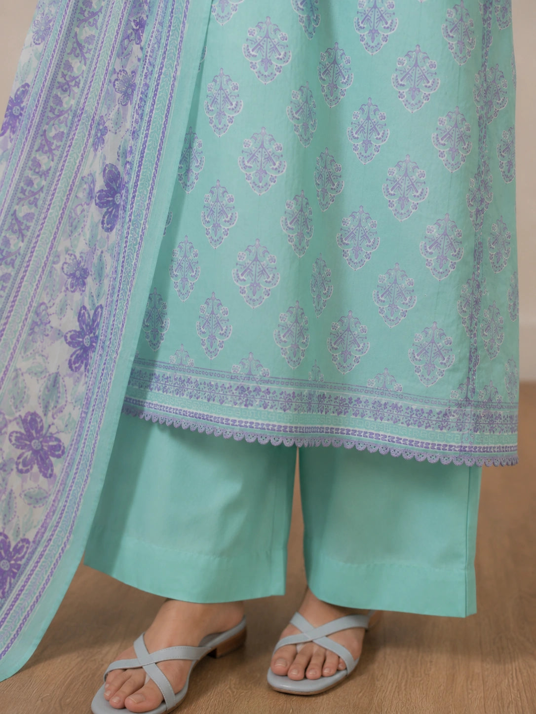 3 Piece - Printed Lawn Suit