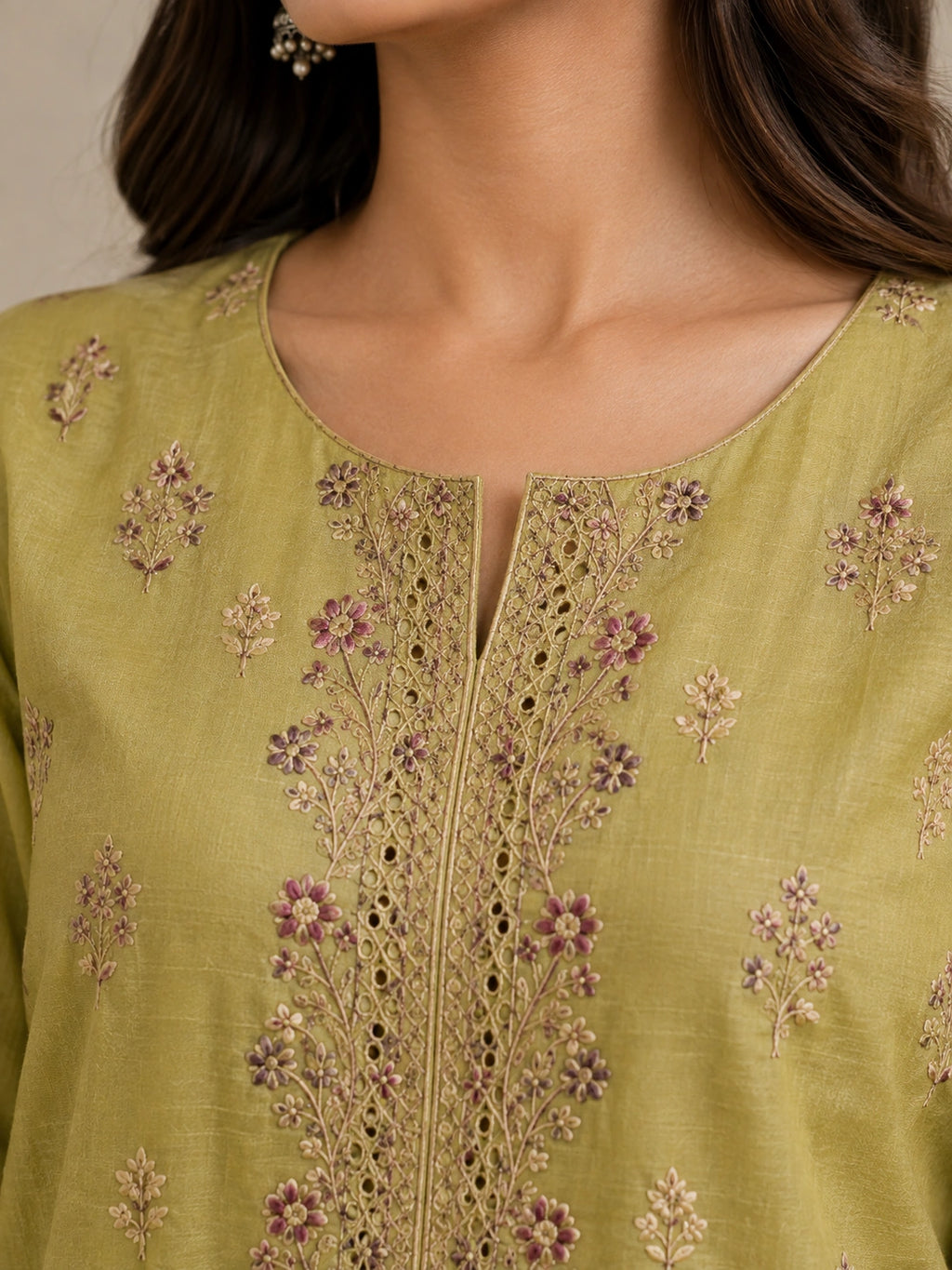 3 Piece - Embroidered Lawn Suit