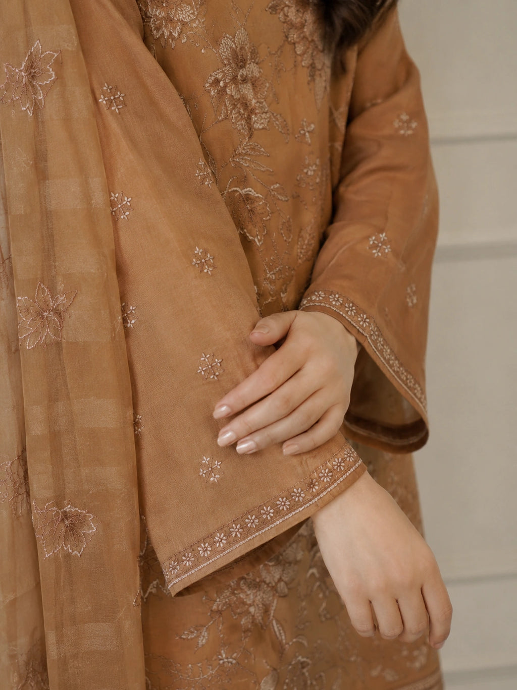 3 Piece - Embroidered Lawn Suit