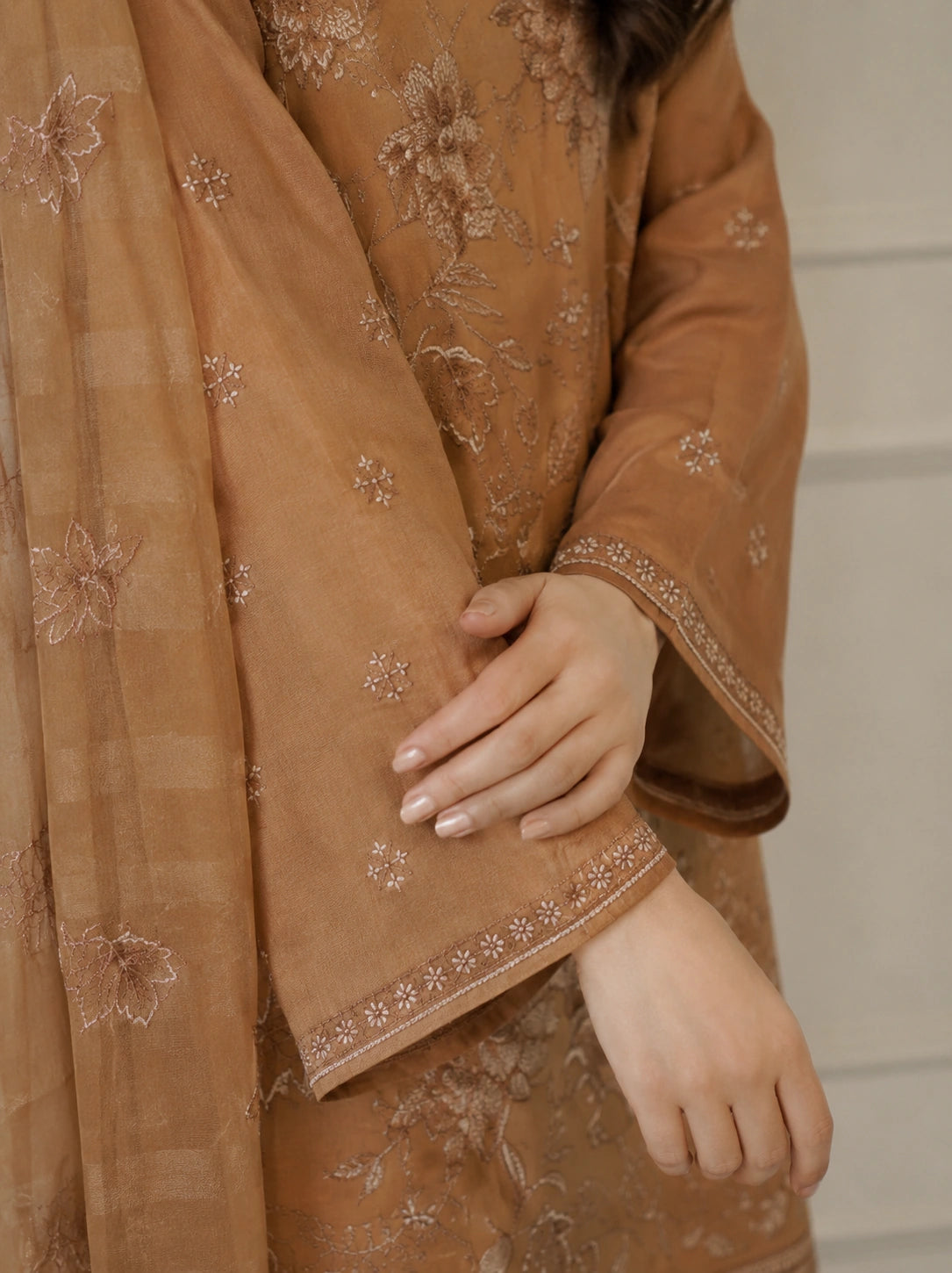 3 Piece - Embroidered Lawn Suit