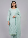3 Piece - Embroidered Lawn Suit