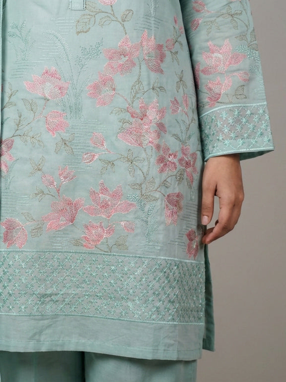 3 Piece - Embroidered Lawn Suit