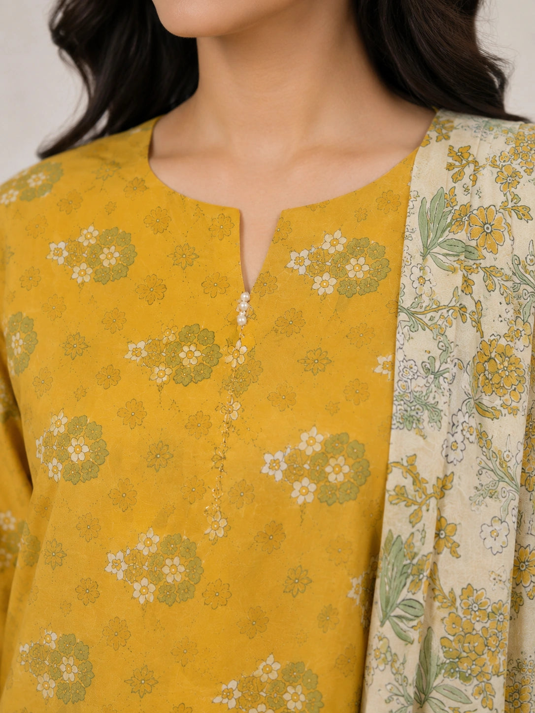 3 Piece - Printed Lawn Suit
