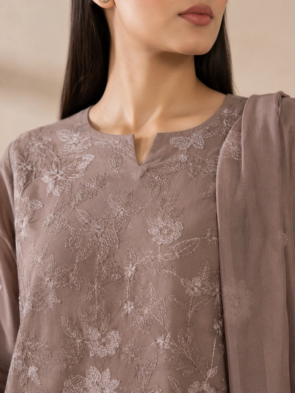 3 Piece - Embroidered Lawn Suit