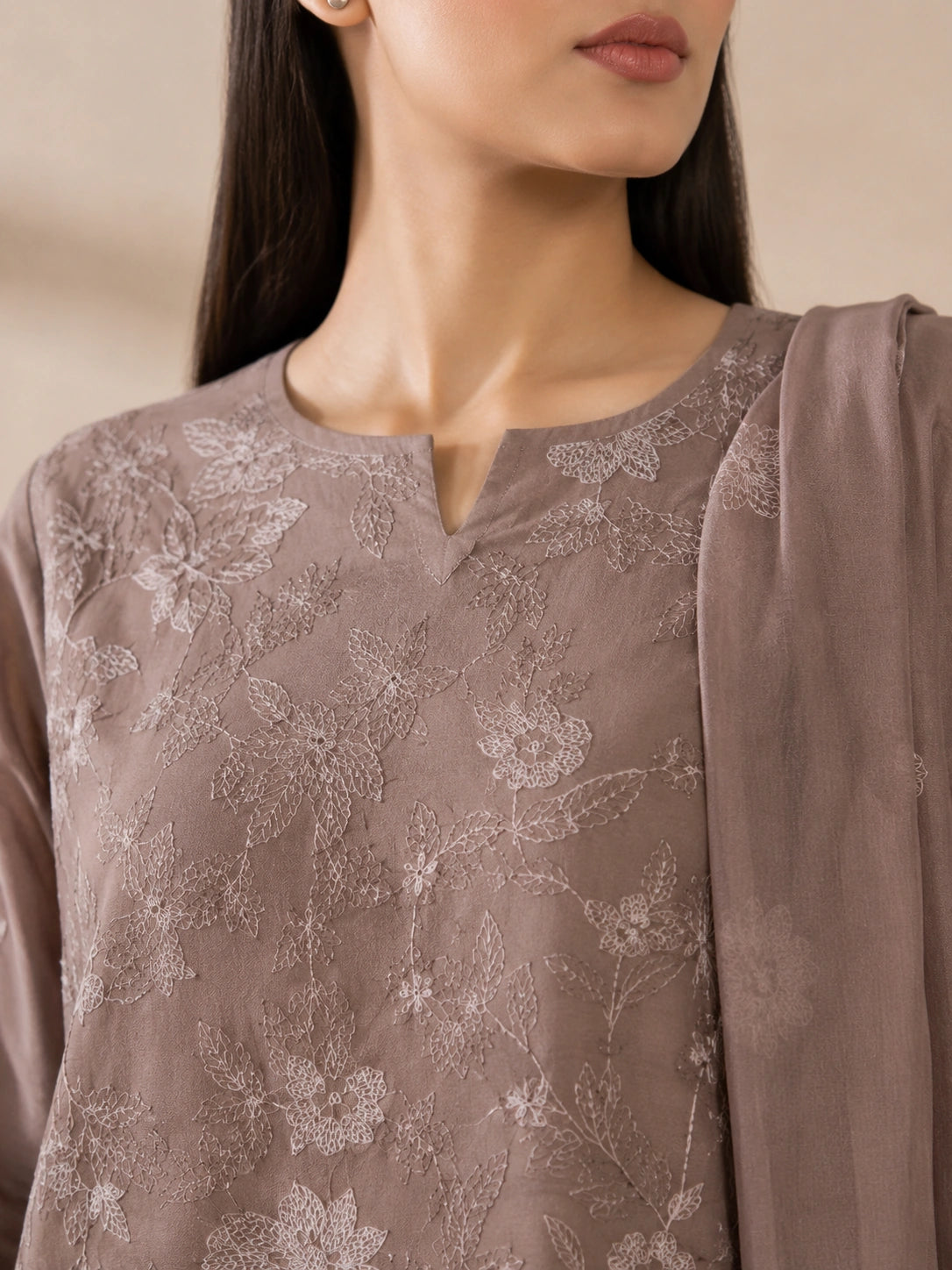 3 Piece - Embroidered Lawn Suit
