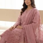 embroidered lawn 3 piece