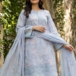 embroidered lawn 3 piece
