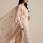 embroidered lawn 3 piece