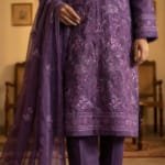 embroidered lawn 3 piece