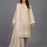 embroidered lawn 3 piece