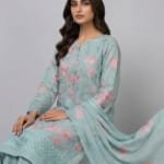 embroidered lawn 3 piece